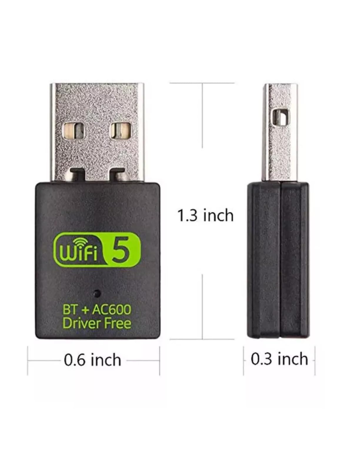 Amazon.com: USB WiFi Bluetooth Adapter, 600Mbps Dual Band 2.4/5Ghz